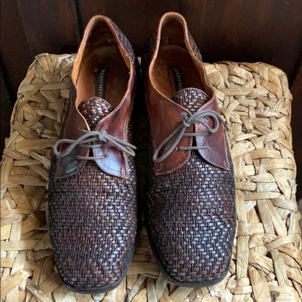 Sesto Meucci leather mens shoes